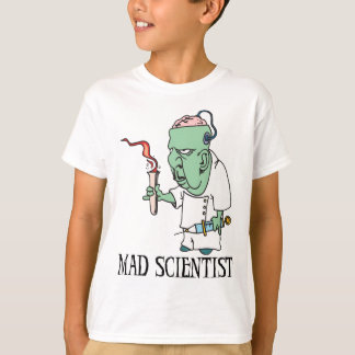 T-shirt fou de scientifique