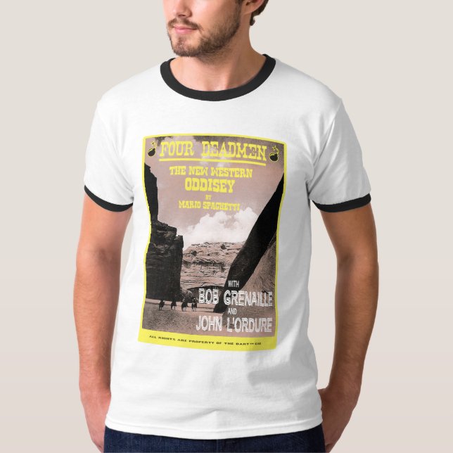 T-shirt fou dead men (Devant)