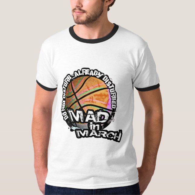 T-shirt Fou en mars (Devant)