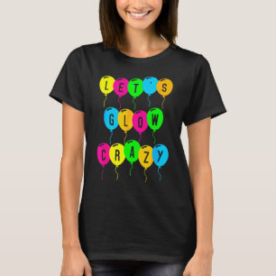 T-shirt Fou Fou Fou Fou Fou 80s Retro Costume Partie