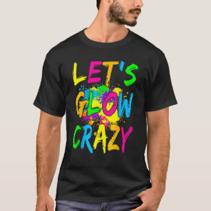 T-shirt Fou Fou Fou Fou Fou 80s Retro Costume Partie