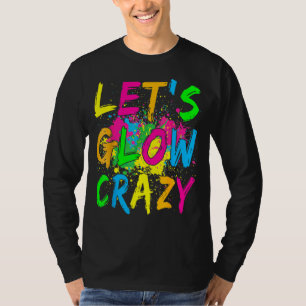 T-shirt Fou Fou Fou Fou Fou 80s Retro Costume Partie