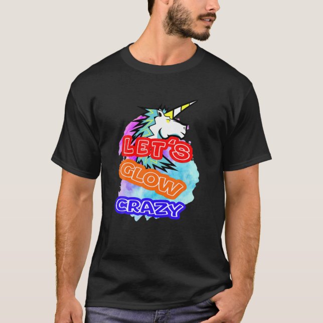 T-shirt Fou fou Retro Techno Raves Dance Party (Devant)