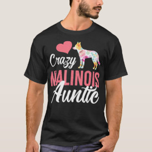 T-shirt Fou Malinois Tante Drôle chien