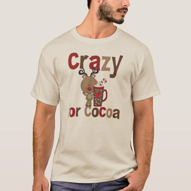 T-shirt Fou pour le cacao (Devant)