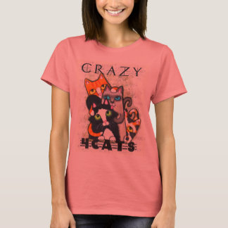 T-shirt Fou pour les chats
