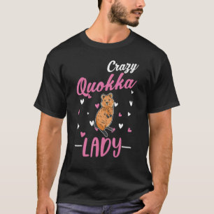 T-shirt Fou Quokka Lady Quokka Girl