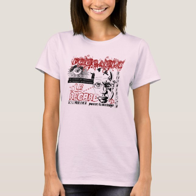 T-shirt Foucault - Le Regard (Devant)