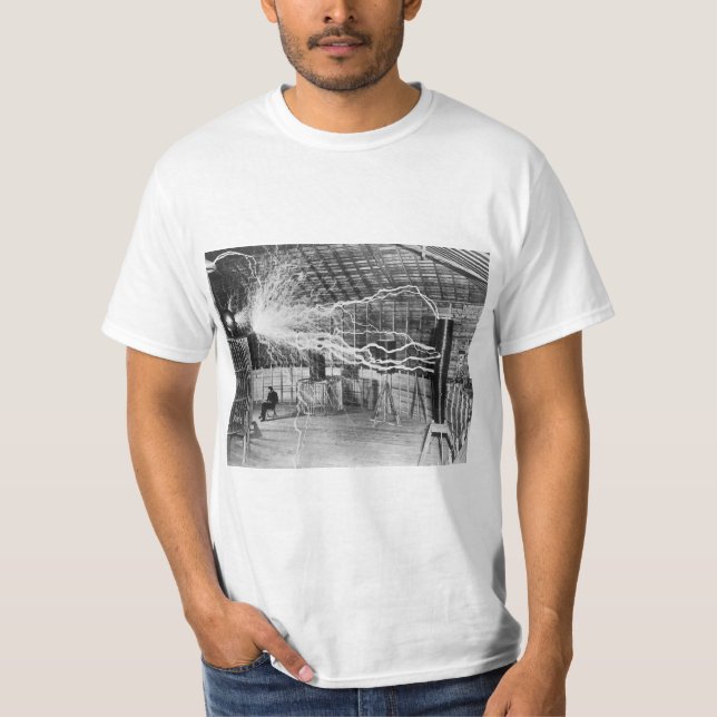 T-shirt Foudre de Tesla (Devant)