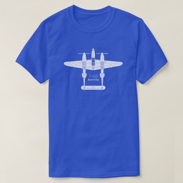T-shirt Foudre P-38 (Design devant)