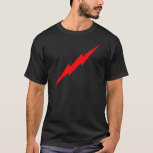 T-shirt Foudre rouge