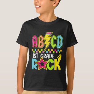 T-shirt Foudroyant drôle de retour à l'école 1ère année Ro