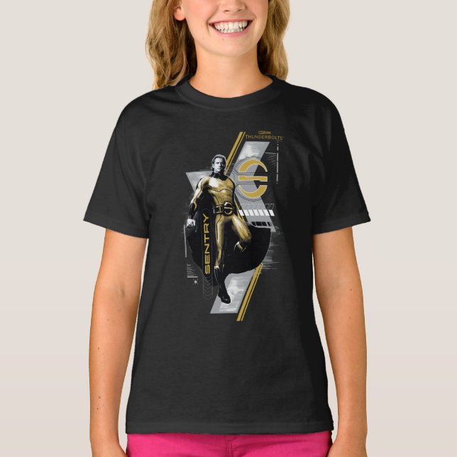 T-shirt Foudroyants* | Graphisme du personnage de Sentry (Devant)