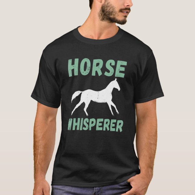 T-shirt Fouet de cheval (Devant)
