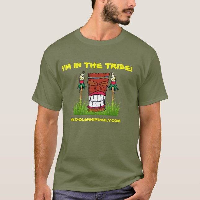 T-shirt Fouet de Dole quotidien "je suis dans la tribu " (Devant)