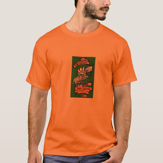 T-shirt Fouets d'orange de CRRFC - customisés (Devant)