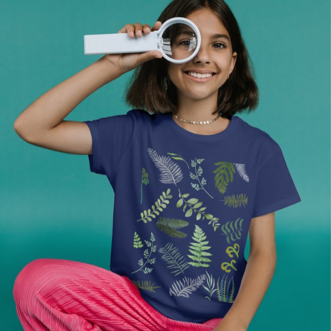 T-shirt Fougères menacées (Endangered Ferns Kid's T-shirt)