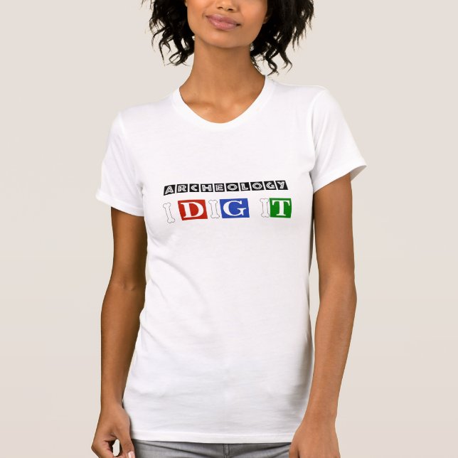 T-shirt Fouille de l'archéologie I il (Devant)