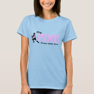 T-shirt Fouille Pink5, fouille de VolleyChick