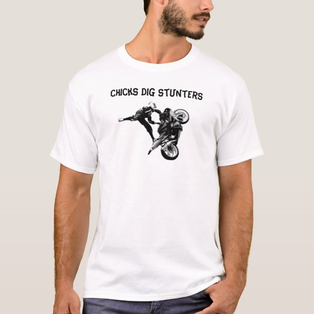 T-shirt Fouille Stunters de poussins (Devant)