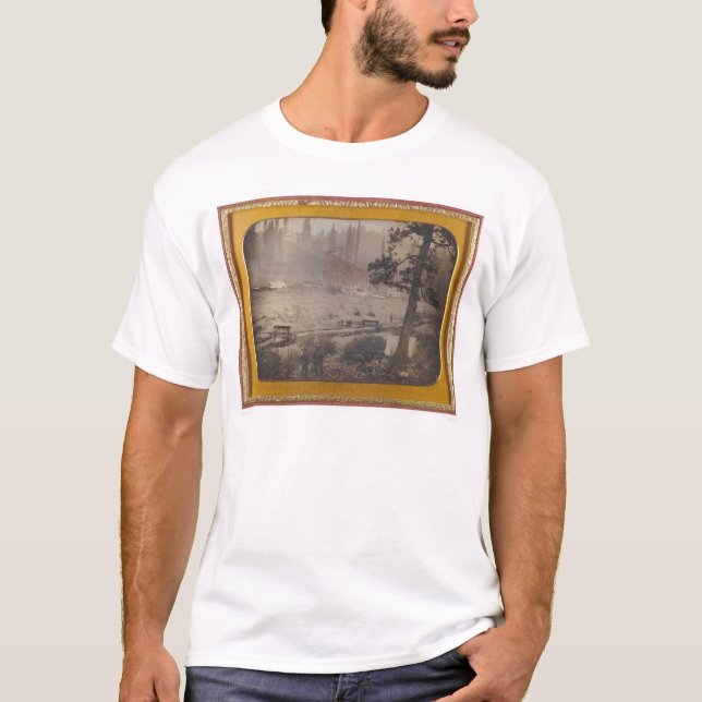 T-shirt Fouilles à l'appartement grisâtre, EL Dorado Cie. (Devant)