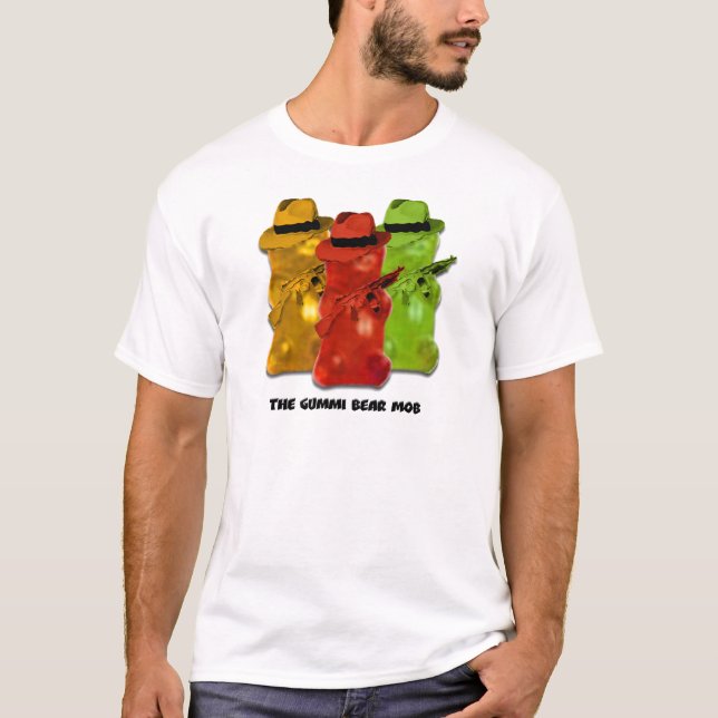 T-shirt Foule d'ours de Gummi (Devant)