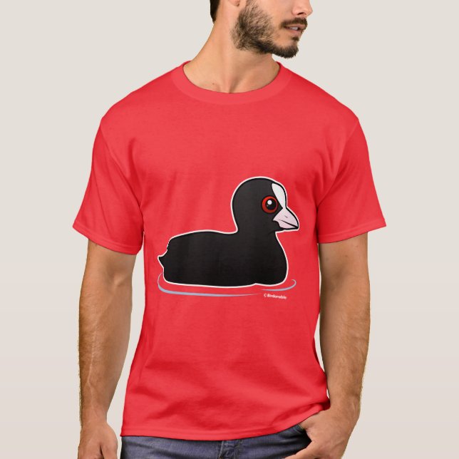 T-shirt Foulque maroule eurasienne (Devant)