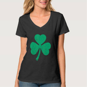 T-shirt Four Leaf C Lucky Shamrock Irish St Patrick's Day