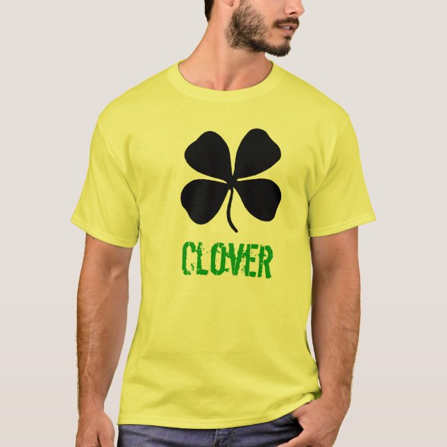 T-shirt Four_Leaf_Clover_11, trèfle (Devant)