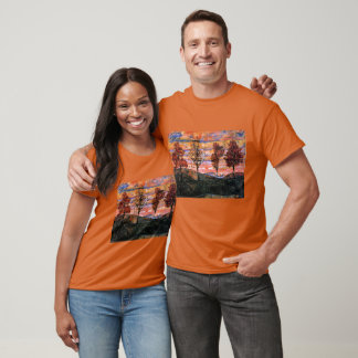 T-shirt Four Trees, art d'Egon Schiele,