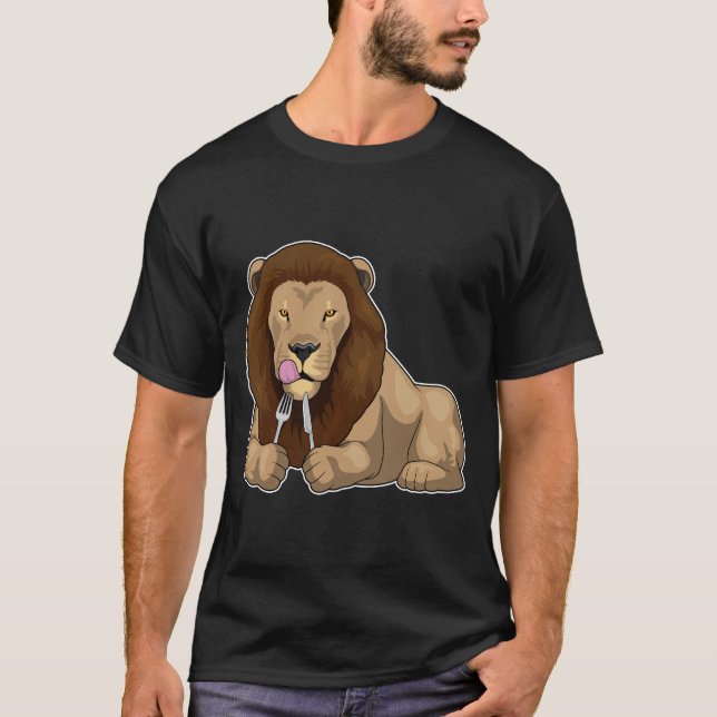 T-shirt Fourche de Lion à manger (Devant)