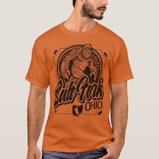 T-shirt Fourche de sel Bigfoot - Texas Orange