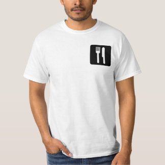 T-shirt Fourchette et couteau