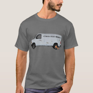 T-shirt fourgon fait sur commande