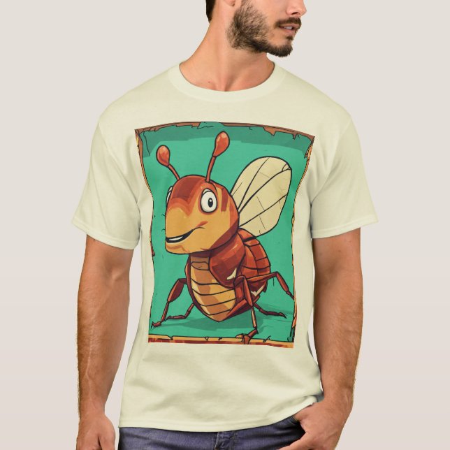 T-shirt Fourmi Buzz le courageux. (Devant)