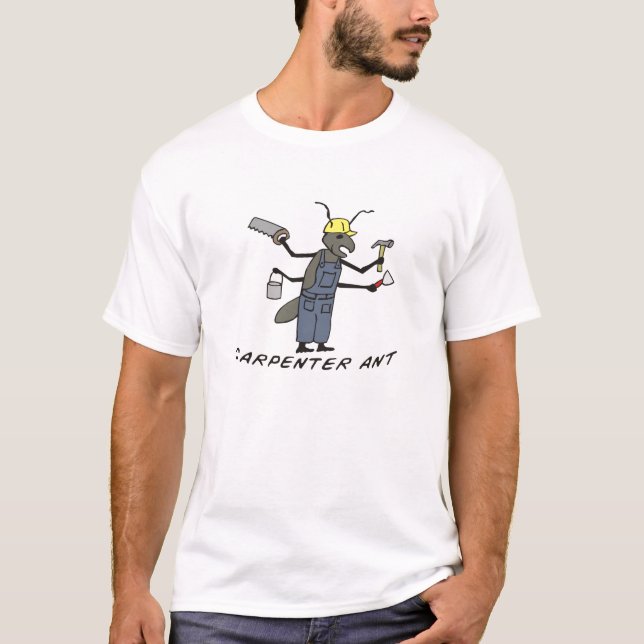 T-shirt fourmi de charpentier (Devant)