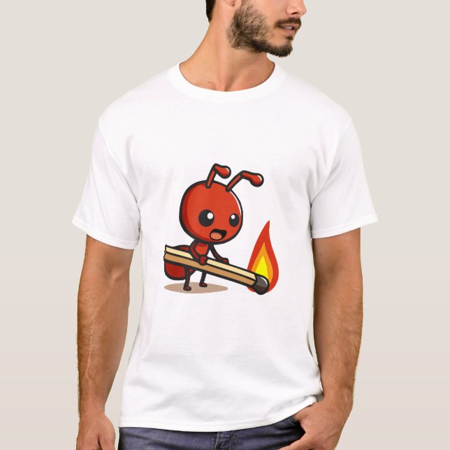 T-shirt Fourmi de feu (Devant)
