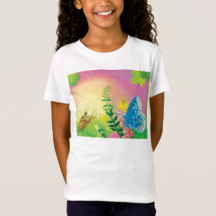T-shirt Fourmi, escargot et papillon de Chapman