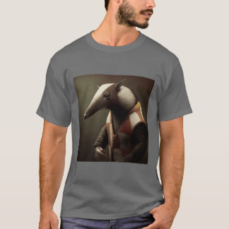 T-shirt Fourmilier dans un pull Art animalier