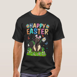 T-shirt Fourmilier Joyeuses Pâques Chasse aux œufs Lapin O