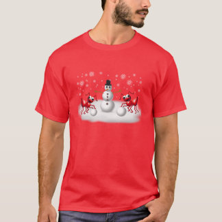 T-shirt fourmis de neige