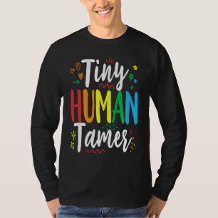 T-shirt Fournisseur de crèche de sécurité de petit humain 