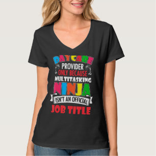 T-shirt Fournisseur de services de garderie seulement Trav