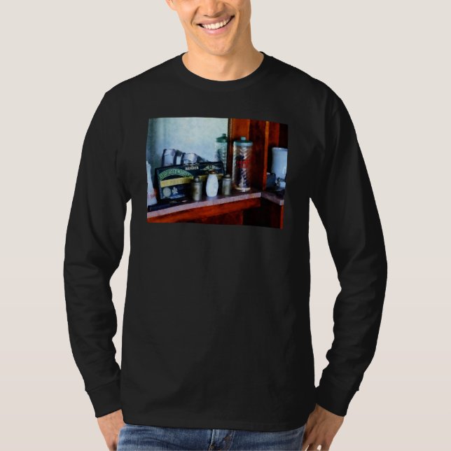 T-shirt Fournitures de barbier (Devant)