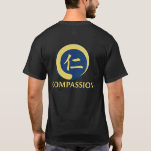 T-shirt Fournitures de Sensei Bushido Compassion Kanji