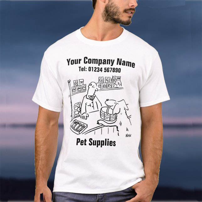 T-Shirt Fournitures pour Animaux de Compagnie (Créateur téléchargé)