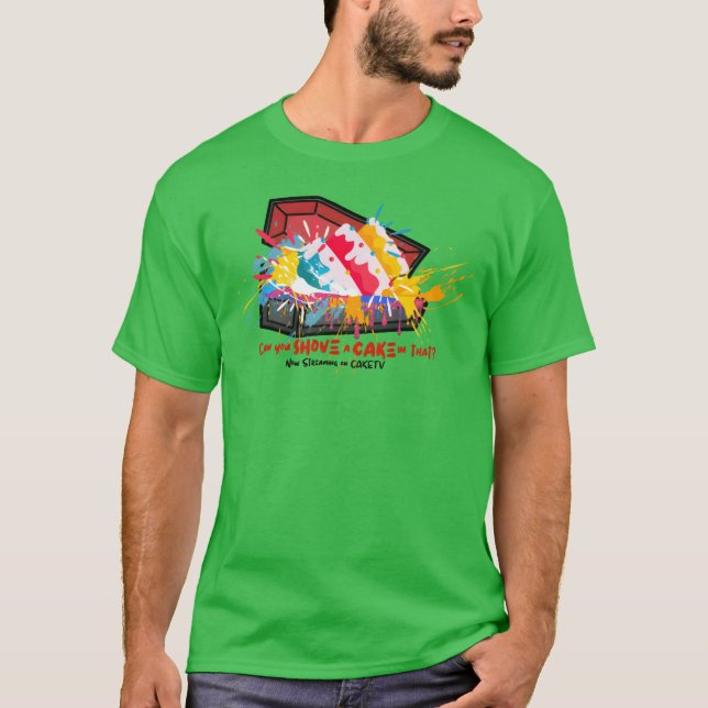T-shirt Fourrez un gâteau dans un cercueille spectacle de  (Devant)