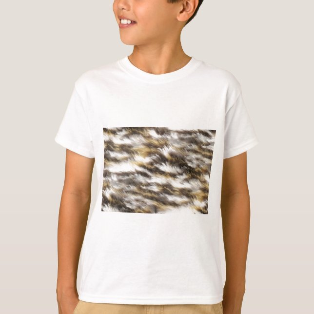 T-shirt fourrure de léopard (Devant)
