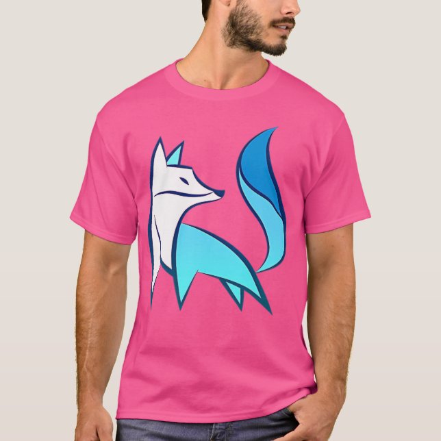 T-shirt Fourrure de renard arctique fourrure de renard arc (Devant)