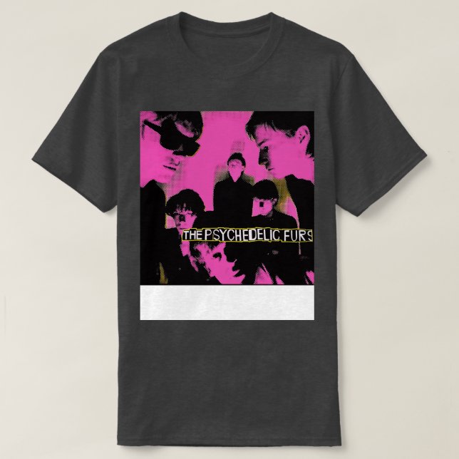 T-shirt Fourrures psychédéliques (Design devant)